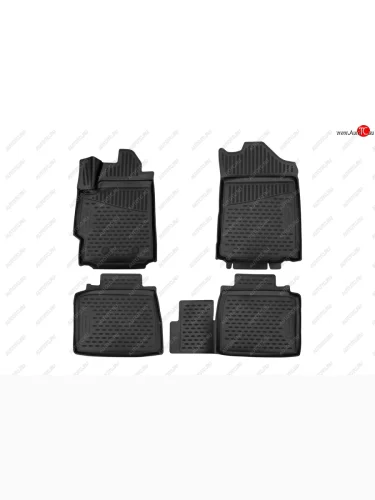 Коврики в салон Element 3D (полиуретан) (Черные) Lifan Murman 820 (2017-2025)
