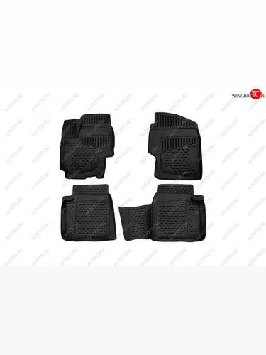 Коврики в салон Element 3D (полиуретан) (Черный) Lifan X70 (2018-2025)