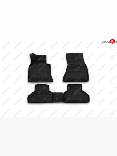 Коврики в салон Element 3D (полиуретан) (Черные) BMW X5 F15 (2013-2018)