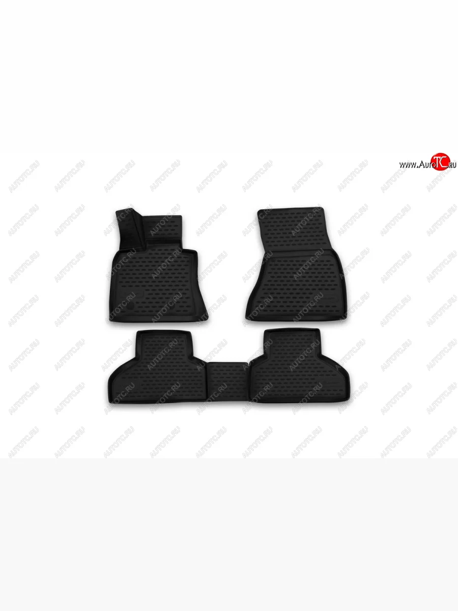 Коврики в салон Element 3D (полиуретан) BMW X5 F15 (2013-2018) (Черные)  в Самаре Самарской области