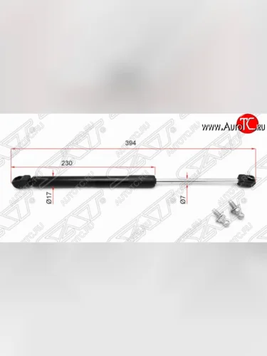 Левый упор капота SAT INFINITI FX45 S50 рестайлинг (2005-2009)