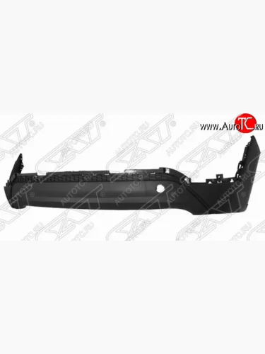 Накладка заднего бампера SAT (нижняя часть, с черным диффузором) Hyundai Tucson TL дорестайлинг (2015-2018)