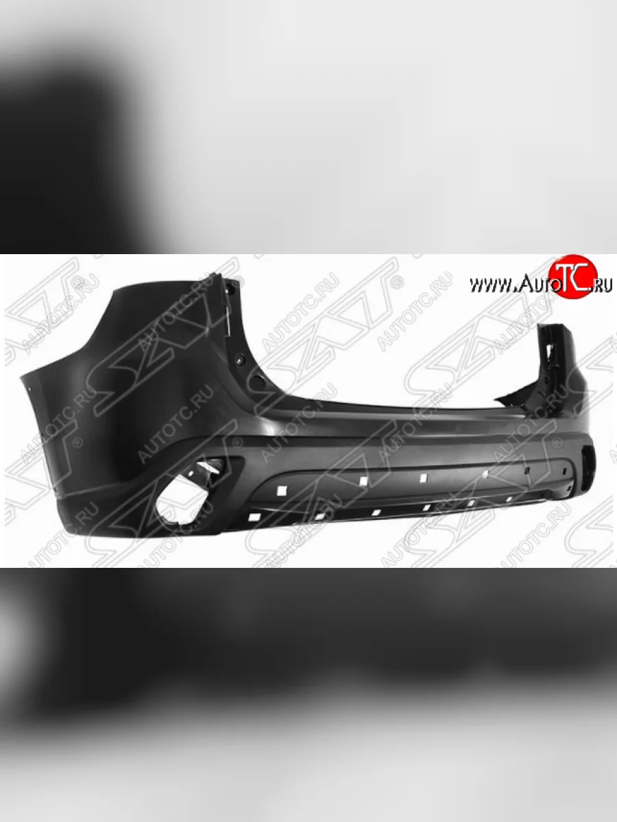 Задний бампер SAT Mitsubishi Outlander GF 3-ий рестайлинг (2018-2022) (Неокрашенный)  с доставкой в г. Керчь