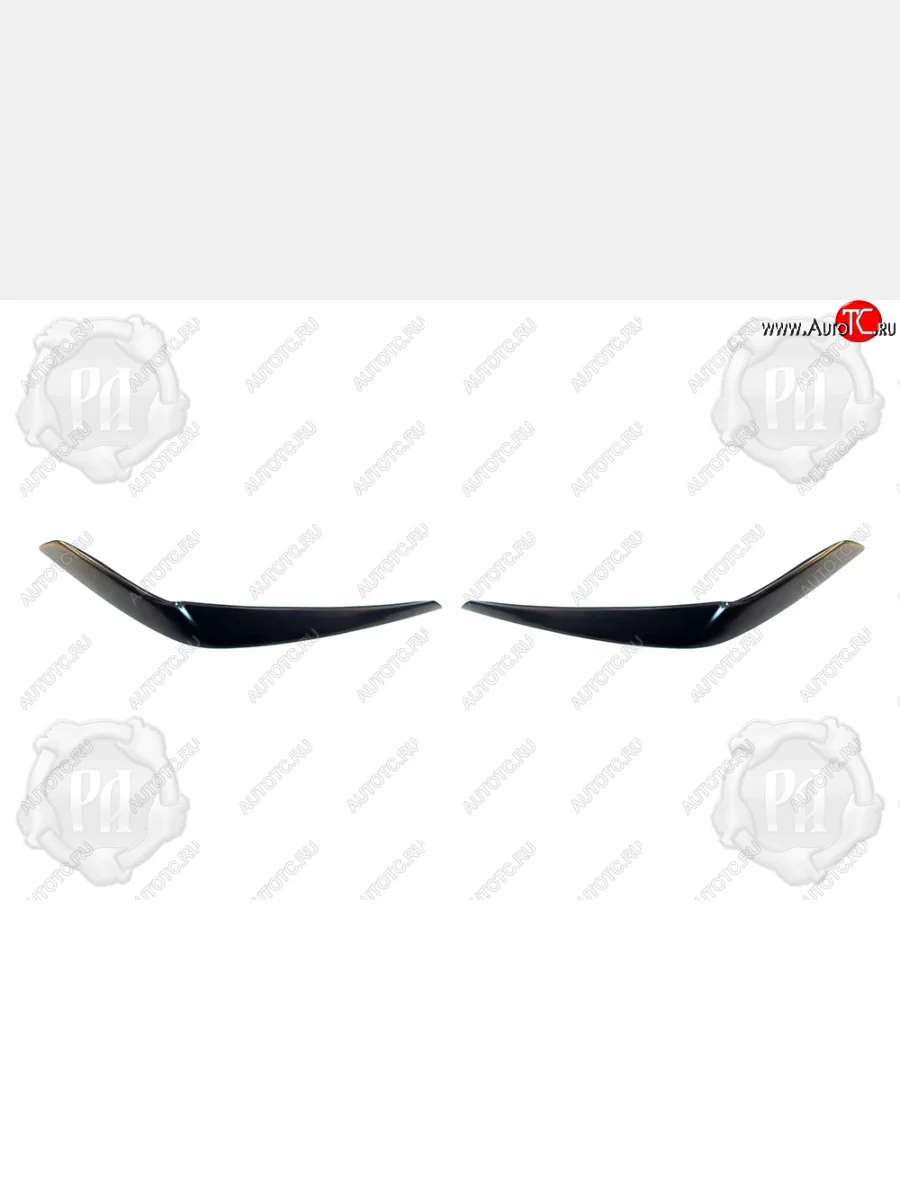 Реснички фар RA BMW X3 G01 дорестайлинг (2017-2021) (Поверхность глянец (под окраску), Неокрашенные)  в Самаре Самарской области