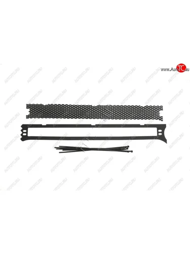 Защитная сетка решетки переднего бампера RA Лада ВАЗ 2123 (Нива Шевроле) 1 рестайлинг (2009-2020)