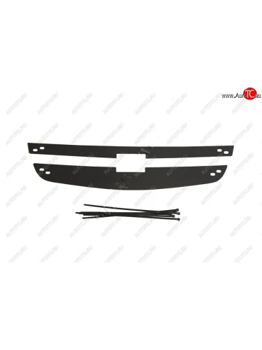 Зимняя заглушка решетки радиатора RA Chevrolet Niva  2123 (2009-2020), Лада ВАЗ 2123 (Нива Шевроле) (2009-2020)