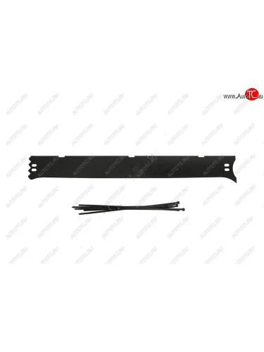 Зимняя заглушка Заглушка решетки переднего бампера на RA Лада ВАЗ 2123 (Нива Шевроле) 1 рестайлинг (2009-2020)