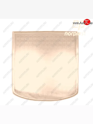 Коврик багажника Norplast (Бежевый) Audi A5 F5 дорестайлинг, купе (2016-2020)