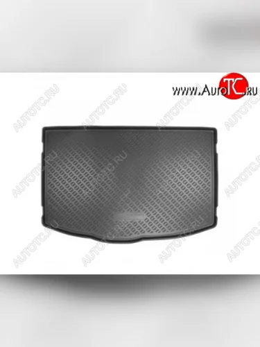 Коврик багажника Norplast (Черный) KIA Rio  4 YB (2017-2025) дорестайлинг, хэтчбэк, хэтчбэк рестайлинг