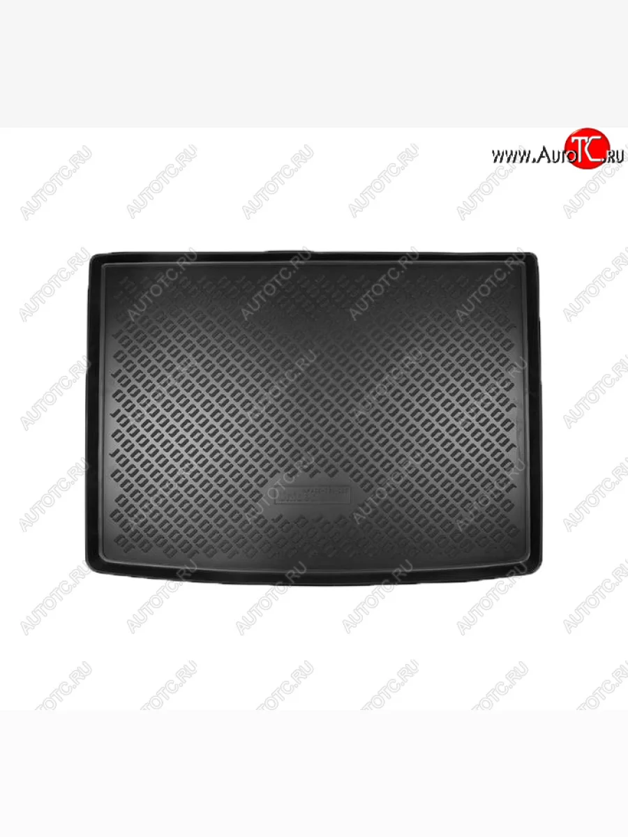 Коврик багажника Norplast (с запасным колесом) Opel Astra K хэтчбек дорестайлинг (2015-2019) (Черный)  в Перми Пермском крае