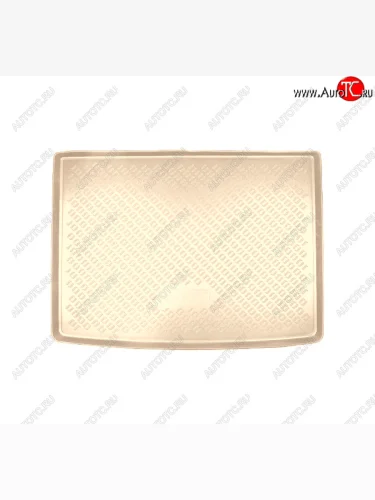 Коврик багажника Norplast (с запасным колесом) (Бежевый) Opel Astra K хэтчбек дорестайлинг (2015-2019)