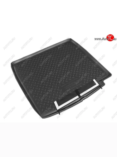 Коврик багажника Norplast (Черный, с погрузочным ковриком (фартуком)) BMW 7 серия F01-F04 седан (2008-2015)