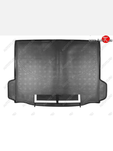 Коврик багажника Norplast (Черный, с погрузочным ковриком (фартуком)) BMW X3 G01 дорестайлинг (2017-2021)