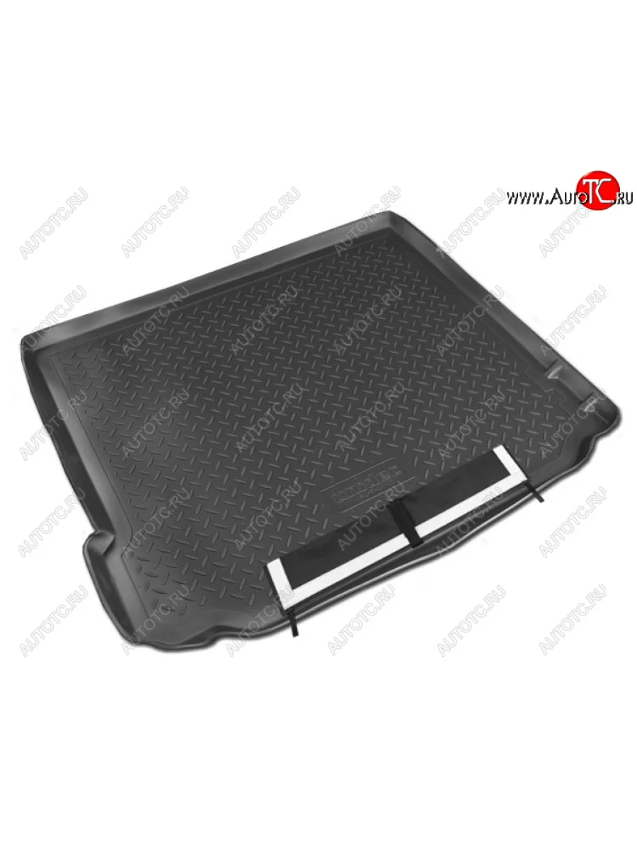Коврик багажника Norplast BMW X5 E70 дорестайлинг (2006-2010) (Черный, с погрузочным ковриком (фартуком))  в Воронеже Воронежской области