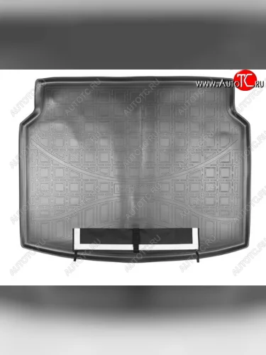 Коврик багажника Norplast (Черный, с погрузочным ковриком (фартуком)) Chery Tiggo 4 1-ый рестайлинг (2018-2023)