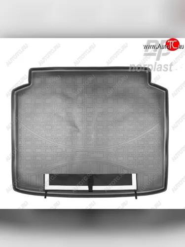 Коврик багажника Norplast (Черный, с погрузочным ковриком (фартуком)) Chery Tiggo 7 (2016-2020)