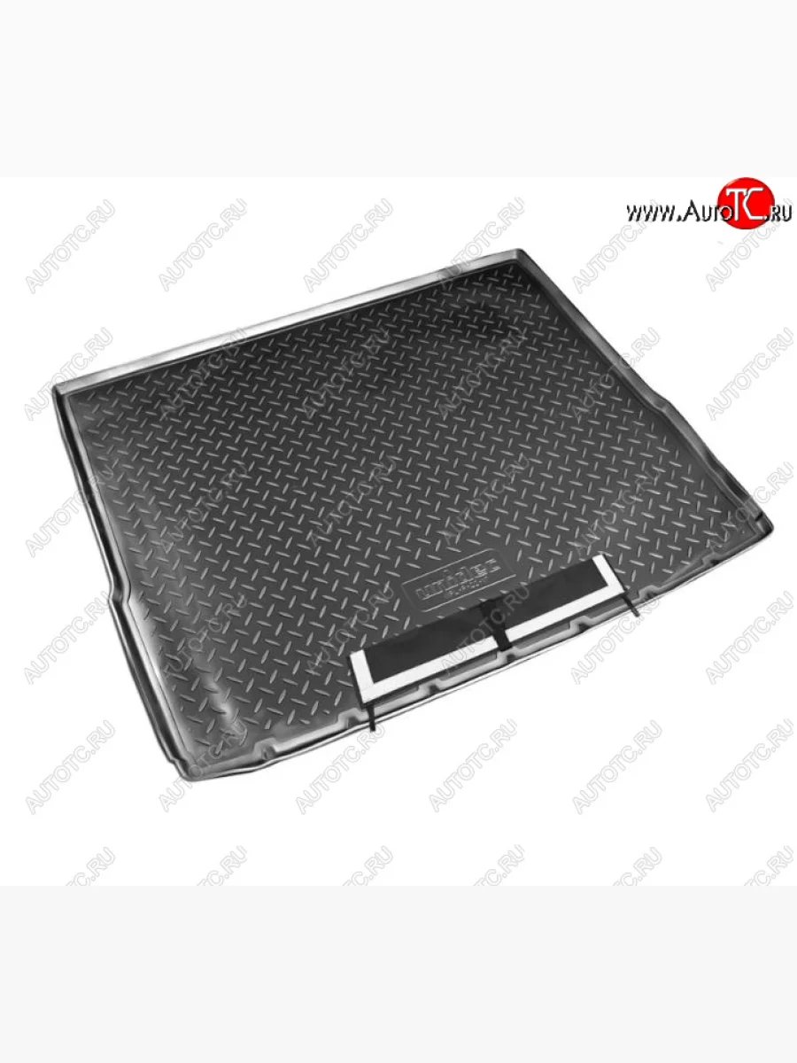 Коврик багажника Norplast Ford Focus 2 универсал рестайлинг (2007-2011) (Черный, с погрузочным ковриком (фартуком))  с доставкой в г. Керчь