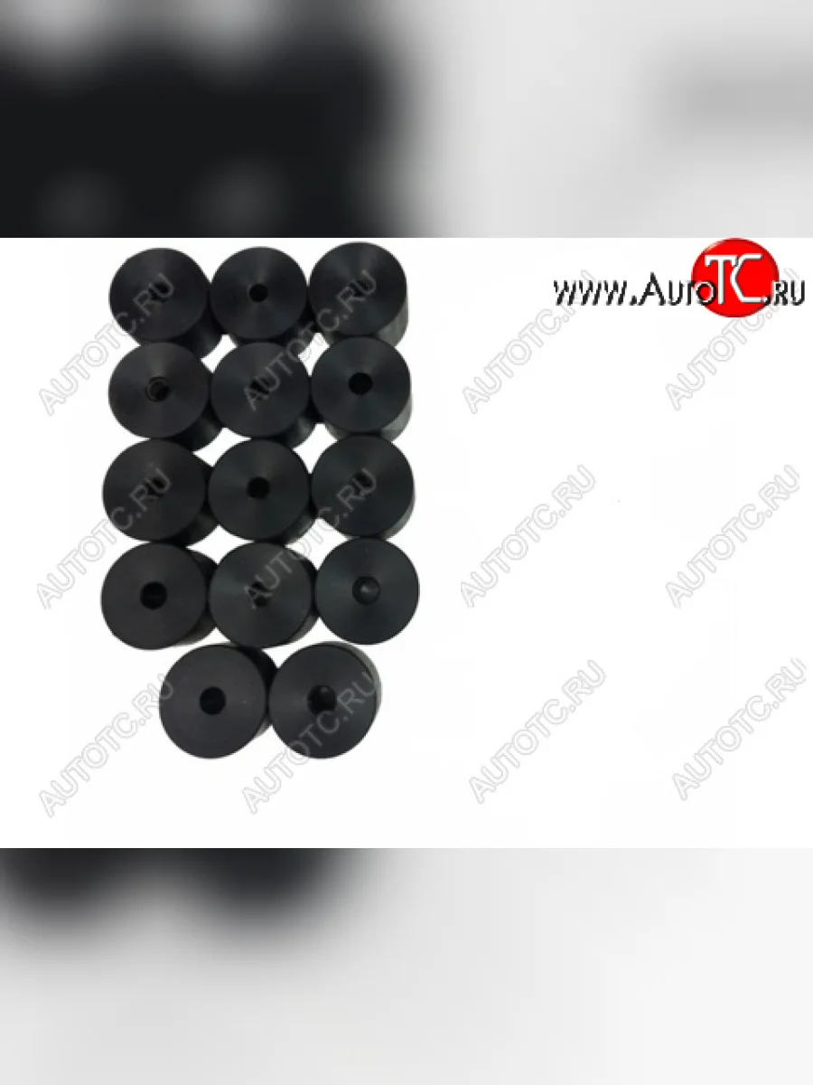 Боди лифт комплект Алком (40 мм) Mitsubishi L200 4  дорестайлинг (2006-2014) (белый цвет, капролон Ø70 мм)  в Самаре Самарской области