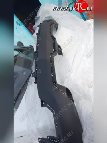 Юбка заднего бампера на Original Hyundai Creta  GS (2015-2021) дорестайлинг, рестайлинг