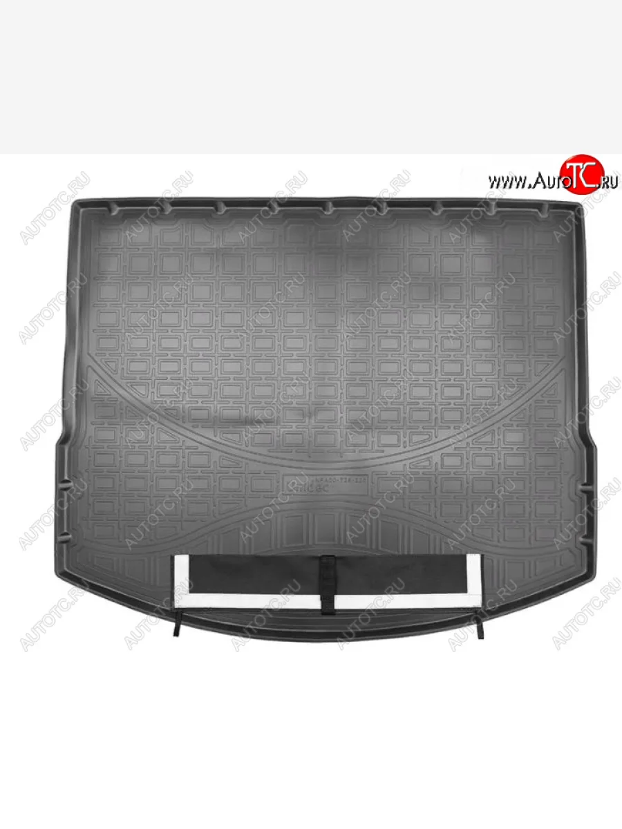 Коврик багажника Norplast Haval F7  дорестайлинг (2018-2022) (Черный с погрузочным ковриком (фартуком))  с доставкой в г. Керчь