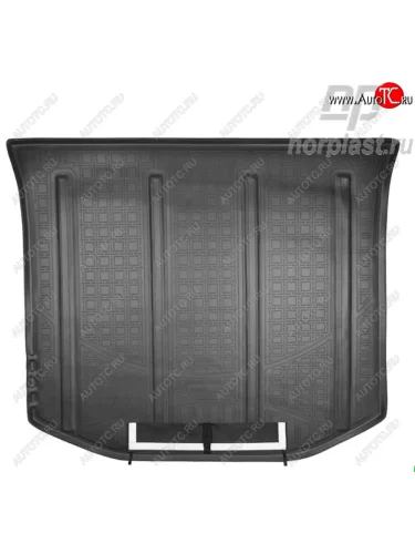 Коврик багажника Norplast Unidec (Черный, с погрузочным ковриком (фартуком)) Jeep Grand Cherokee WK2 1-ый рестайлинг (2013-2018)