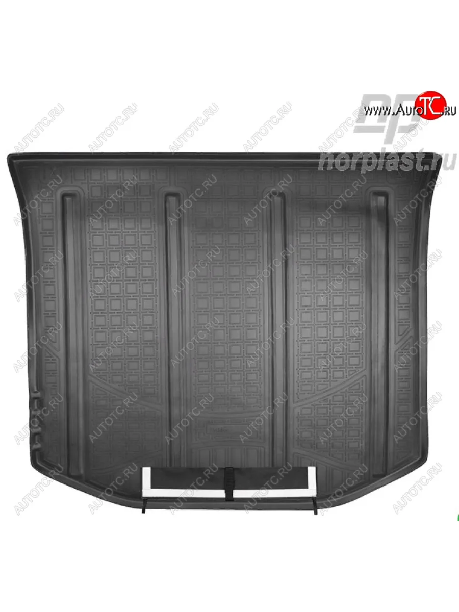 Коврик багажника Norplast Unidec Jeep Grand Cherokee WK2 1-ый рестайлинг (2013-2018) (Черный, с погрузочным ковриком (фартуком))  в Самаре Самарской области