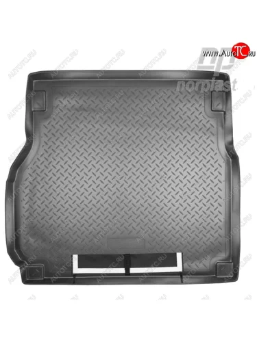 Коврик багажника Norplast Unidec (Черный, с погрузочным ковриком (фартуком)) Land Rover Range Rover 3 L322 рестайлинг (2006-2009)