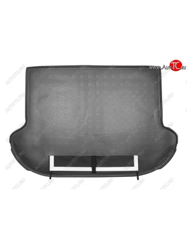 Коврик багажника Norplast (Черный, с погрузочным ковриком (фартуком)) Nissan Murano 3 Z52 дорестайлинг (2015-2022)