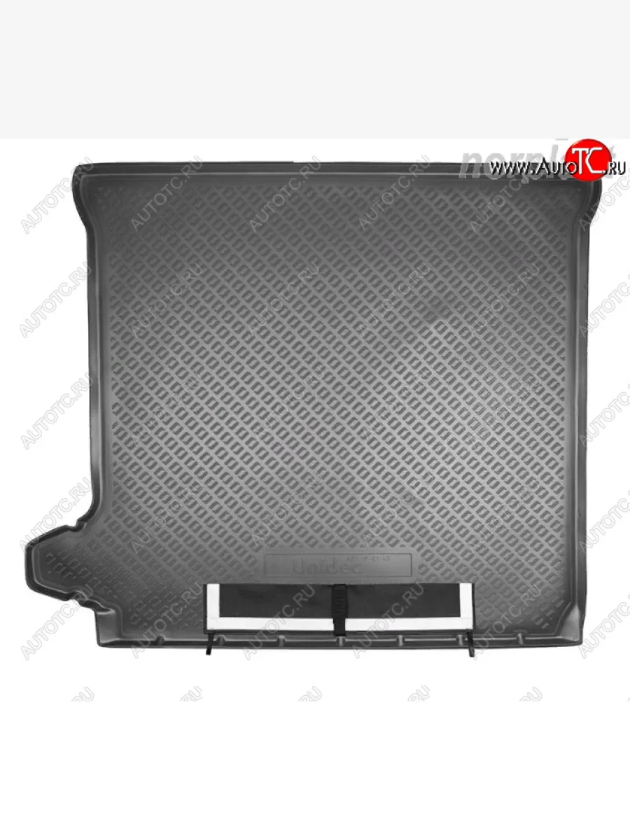 Коврик багажника Norplast Nissan Pathfinder R51 дорестайлинг (2004-2007) (Черный, с погрузочным ковриком (фартуком))  в Самаре Самарской области