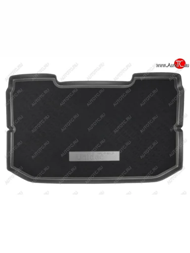 Комбинированый коврик багажника Unidec (Черный) Nissan Note 1 E11 рестайлинг (2008-2013)
