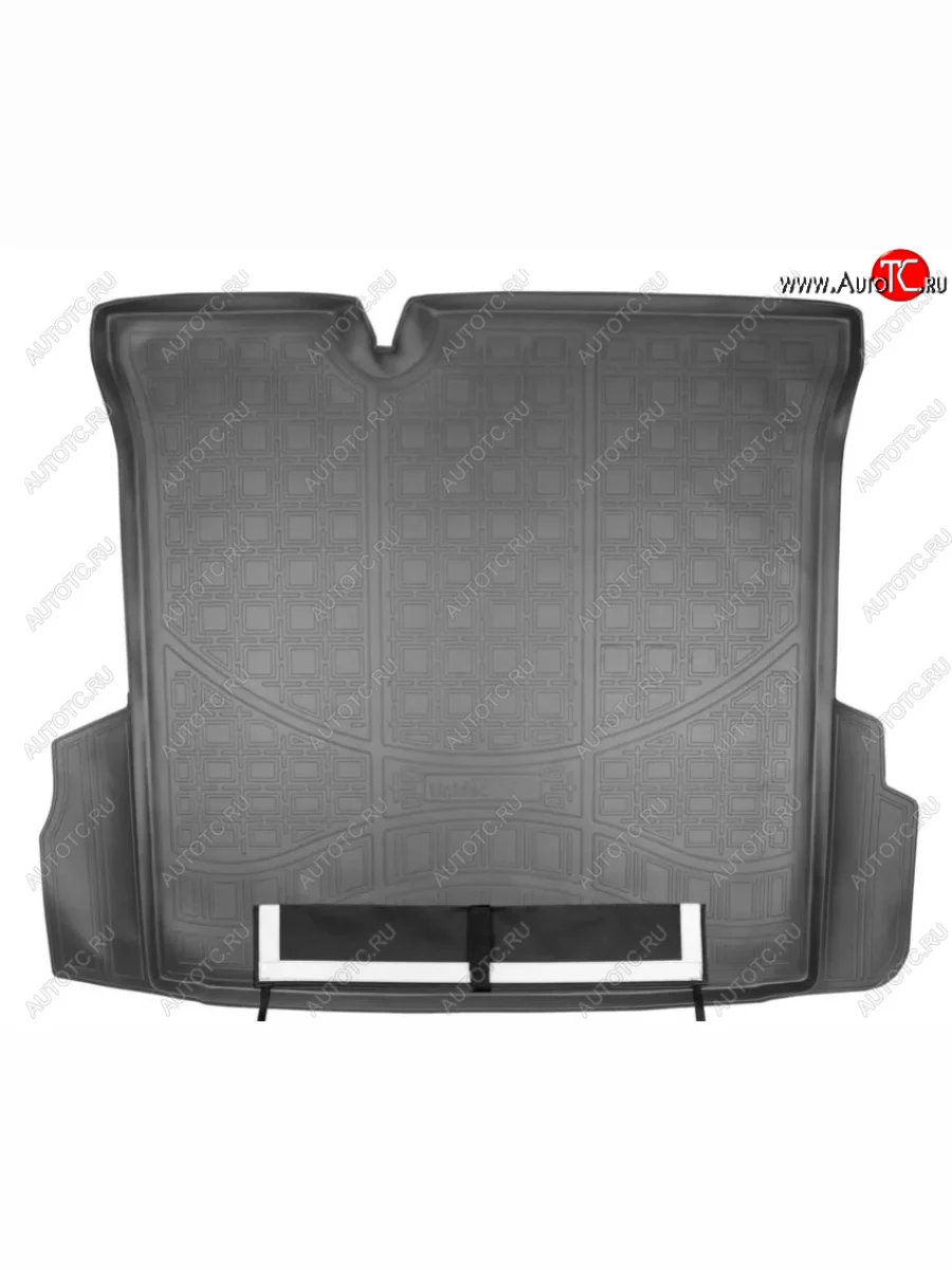 Коврик багажника Norplast Ravon R4 (2016-2020) (Черный, с погрузочным ковриком (фартуком))  в Перми Пермском крае