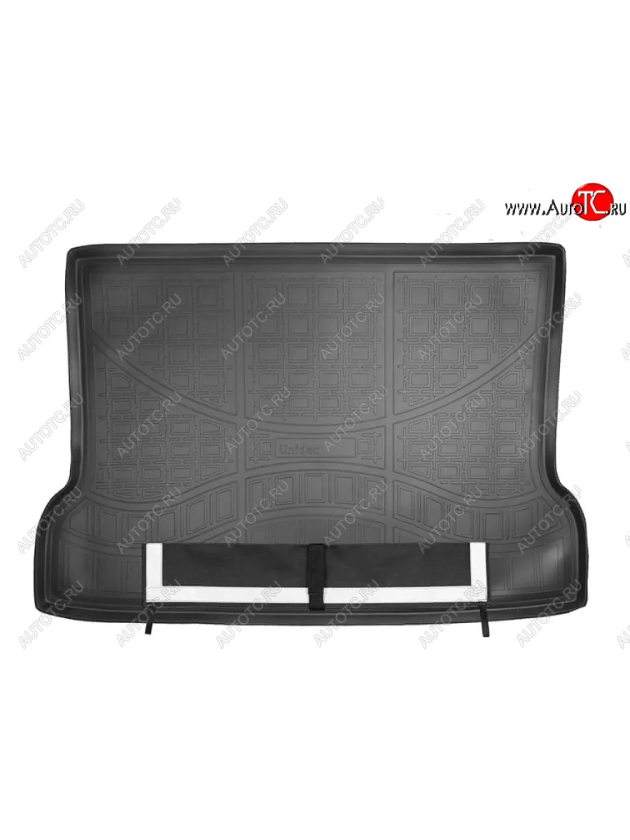 Коврик багажника Norplast Mercedes-Benz GLA X156 дорестайлинг (2013-2017) (Черный, с погрузочным ковриком (фартуком))  в Керчи Республика Крым