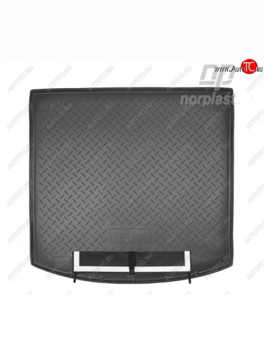 Коврик багажника Norplast Unidec (Черный, с погрузочным ковриком (фартуком)) Opel Antara (2006-2010)