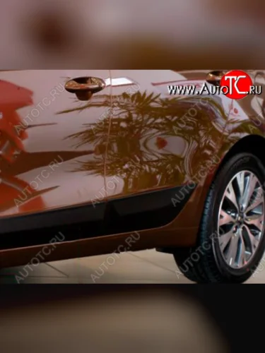 Молдинг двери RA (задний левый) (Поверхность шагрень) KIA Ceed  2 JD (2012-2018) дорестайлинг, хэтчбэк, рестайлинг, хэтчбэк