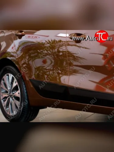 Молдинг двери RA (задний правый) (Поверхность глянец под покраску) KIA Ceed  2 JD (2012-2018) дорестайлинг, хэтчбэк, рестайлинг, хэтчбэк