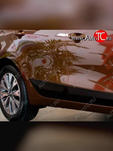 Молдинг двери RA (задний правый) (Поверхность шагрень) KIA Ceed  2 JD (2012-2018) дорестайлинг, хэтчбэк, рестайлинг, хэтчбэк