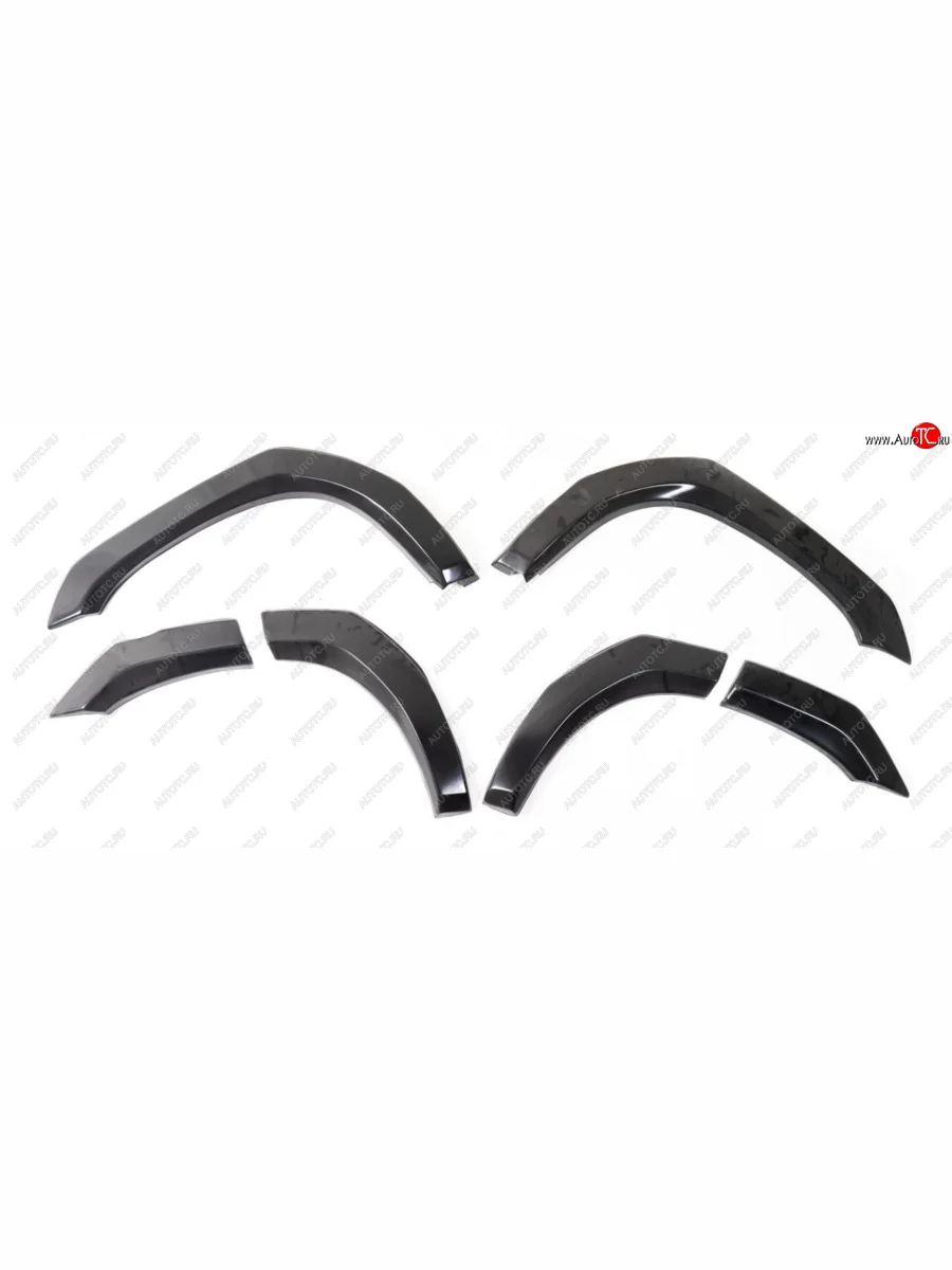 Расширители арок крыльев Автостайл™ Chevrolet Niva 2123 дорестайлинг (2002-2008) (Квадрат, Поверхность шагрень)  в Перми Пермском крае