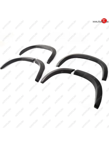 Расширители колёсных арок Автостайл™ (Круглые) Chevrolet Niva  2123 (2002-2008) дорестайлинг