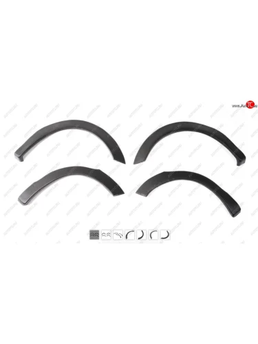 Арки крыльев Автостайл™ (декоративные) (Поверхность шагрень) Daewoo Matiz ( M100,  M150) (1998-2016) дорестайлинг, рестайлинг
