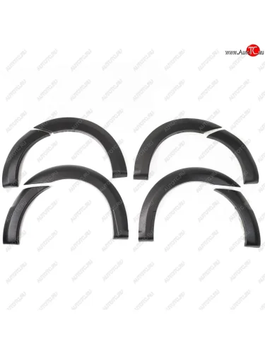 Арки крыльев Автостайл™ (декоративные) (Поверхность шагрень) Лада ВАЗ Ларгус (2012-2025) дорестайлинг R90, рестайлинг R90