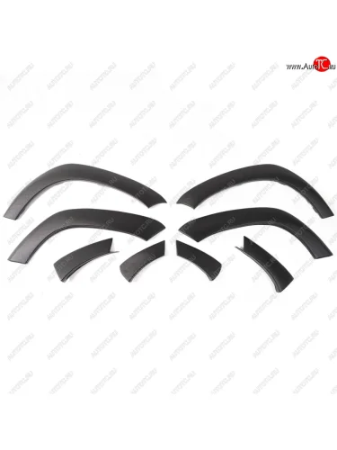 Арки крыльев Автостайл™ (декоративные) (Поверхность шагрень) Renault Duster  HS (2010-2015) дорестайлинг