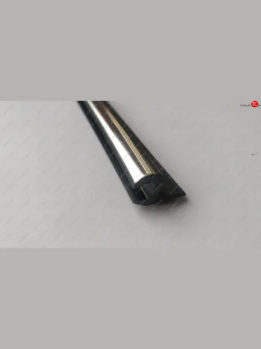 Универсальный уплотнитель FlexLine (жесткий 8 mm U-LIP, хромированная полоса, 1 погонный метр) Opel Movano B (2010-2025)