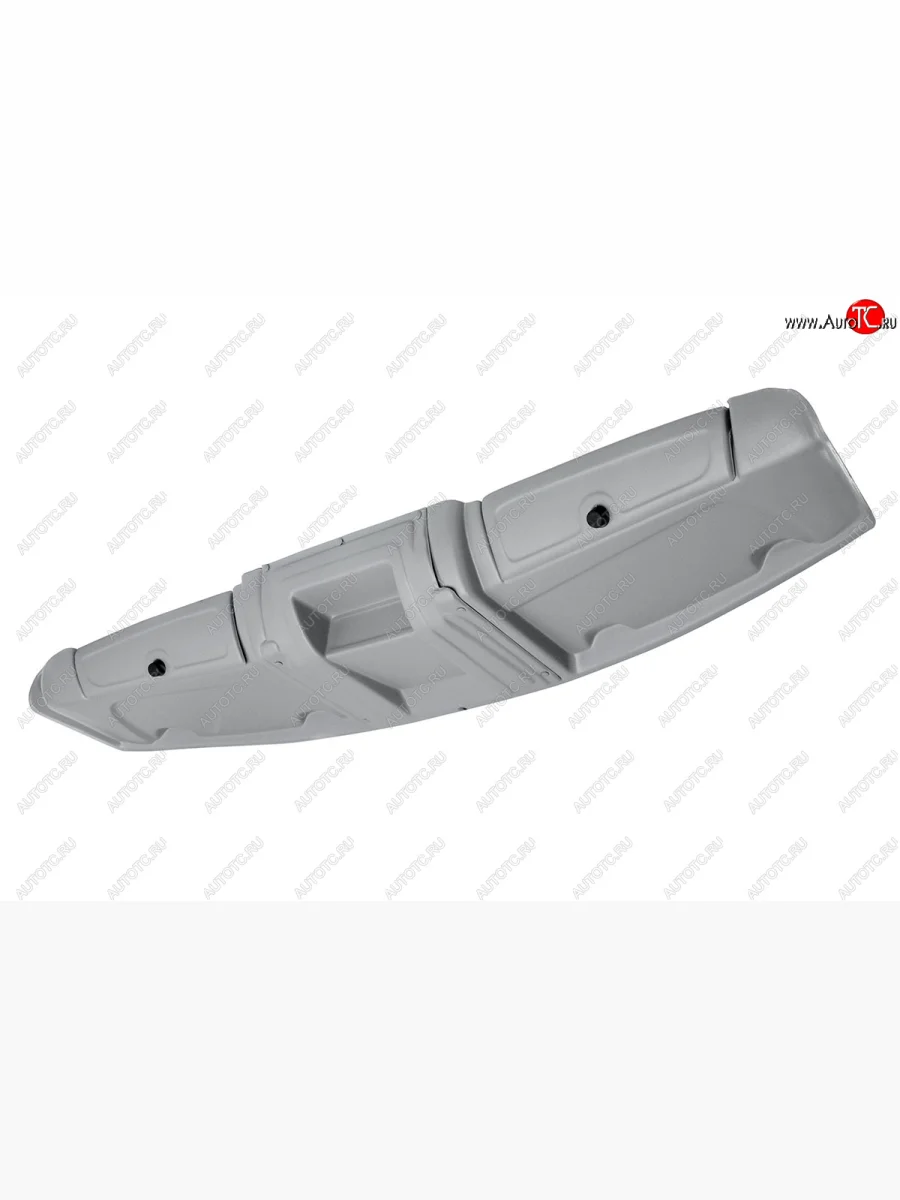 Консоль потолочная Autogur73 (под магнитолу) Уаз Буханка 452 2206 микроавтобус (1965-2025) (цвет: серый)  в Керчи Республика Крым