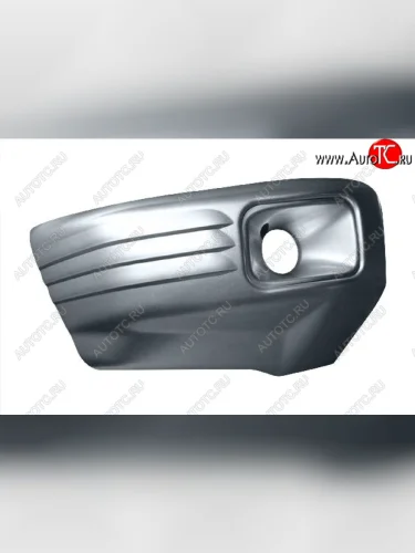 Передний бампер (правая боковая часть под ПТФ) SAILING (окрашенный в цвет серебро) Mitsubishi Pajero ( 2 V30/V40,  2 V20) (1997-1999) рестайлинг