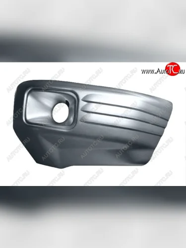 Передний бампер (левая боковая часть под ПТФ и омыватель фар) SAILING (окрашенный в цвет серебро) Mitsubishi Pajero ( 2 V30/V40,  2 V20) (1997-1999) рестайлинг