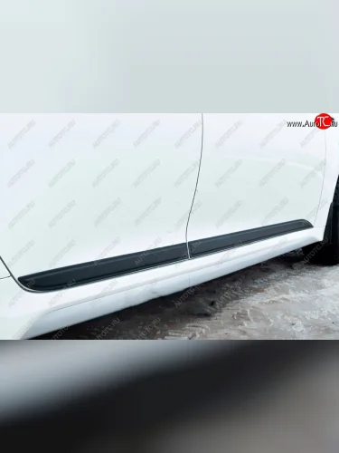 Молдинг двери RA (комплект на 4 двери) (Шагрень) KIA Optima ( 4 JF,  JF) (2016-2020) дорестайлинг седан, седан рестайлинг