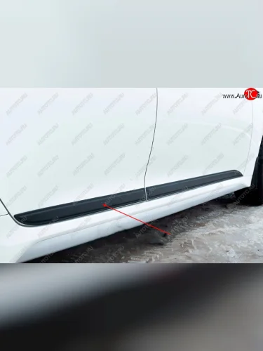 Молдинг двери RA (задний правый) (Поверхность шагрень) KIA Optima ( 4 JF,  JF) (2016-2020) дорестайлинг седан, седан рестайлинг