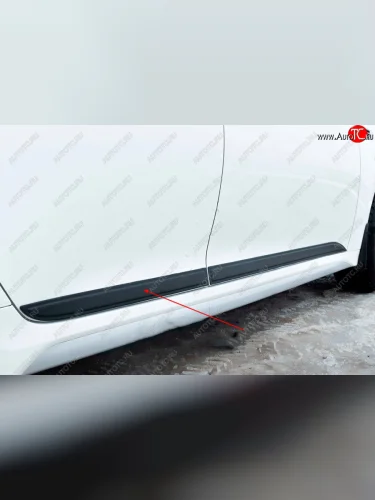 Молдинг двери RA (задний правый) (Поверхность глянец под окраску) KIA Optima ( 4 JF,  JF) (2016-2020) дорестайлинг седан, седан рестайлинг