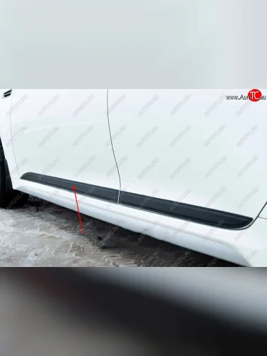 Молдинг двери RA (передний левый) (Поверхность глянец под окраску) KIA Optima ( 4 JF,  JF) (2016-2020) дорестайлинг седан, седан рестайлинг