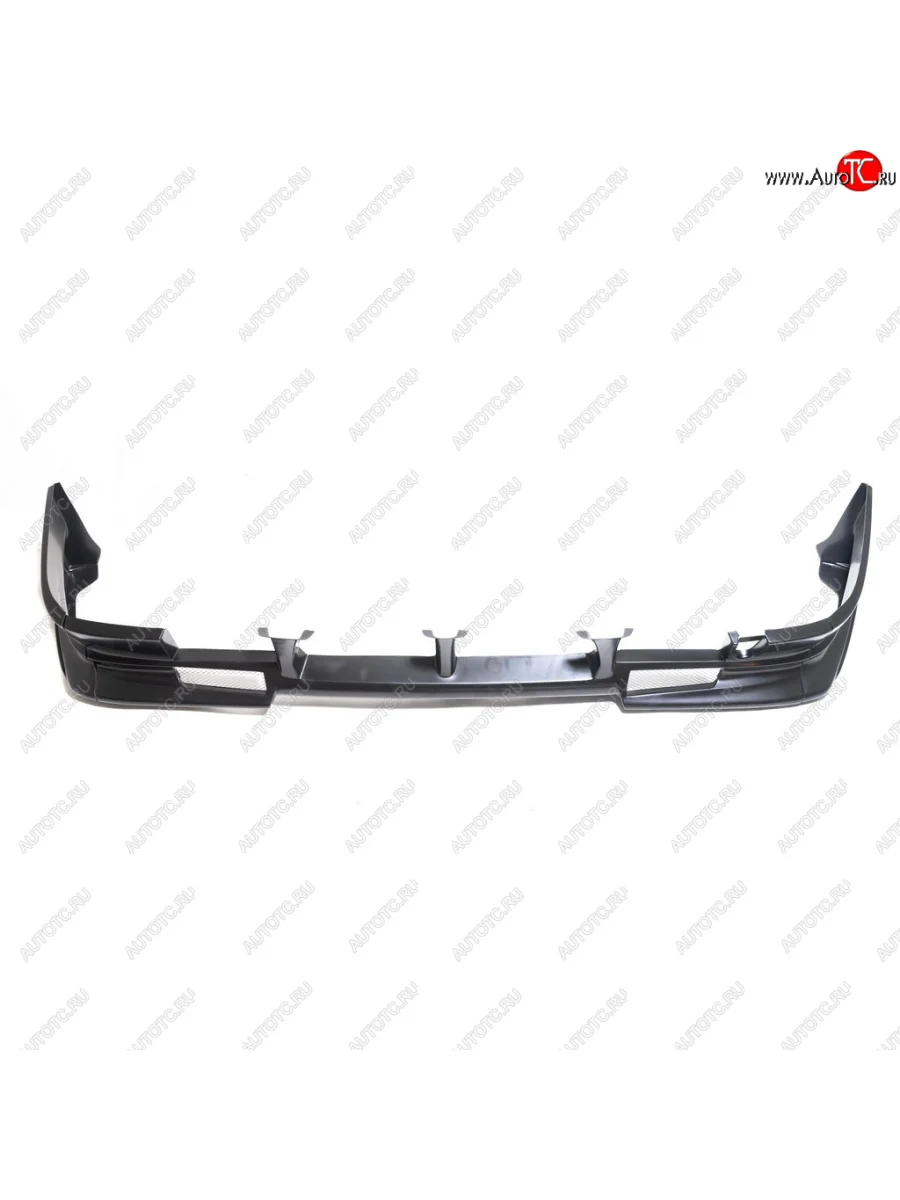 Накладка переднего бампера на Автостайл™ (с сеткой)  Лада ВАЗ  2110, 2111, 2112 (Поверхность шагрень)  в Керчи Республика Крым